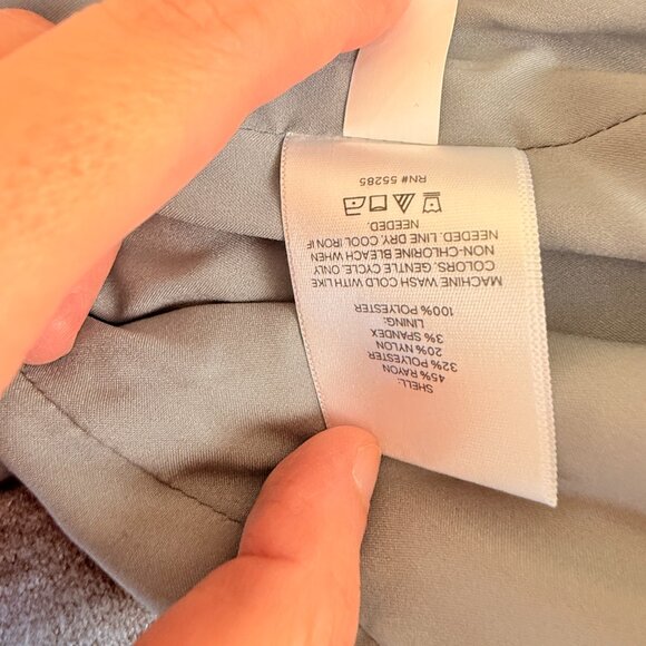 NWOT Express Heather Gray Super Soft Luxe Knit Blazer | Women’s M - Picture 11 of 12